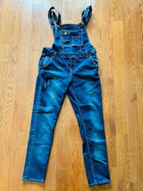 Ardene Dark Blue Denim Overalls